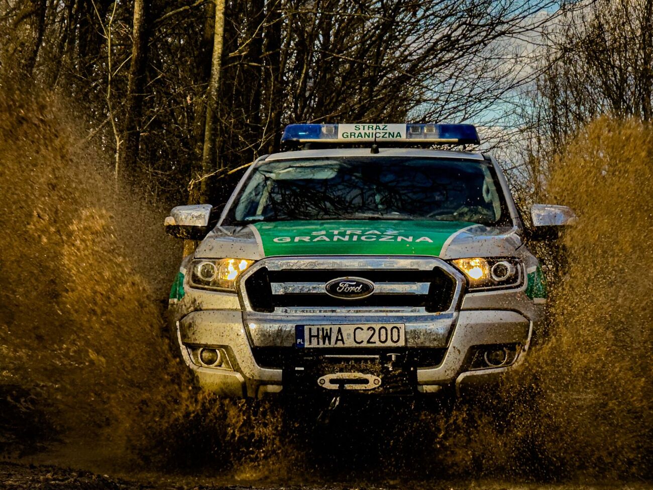 Погранслужба Польши отметила, что попытку прорыва удалось предотвратить