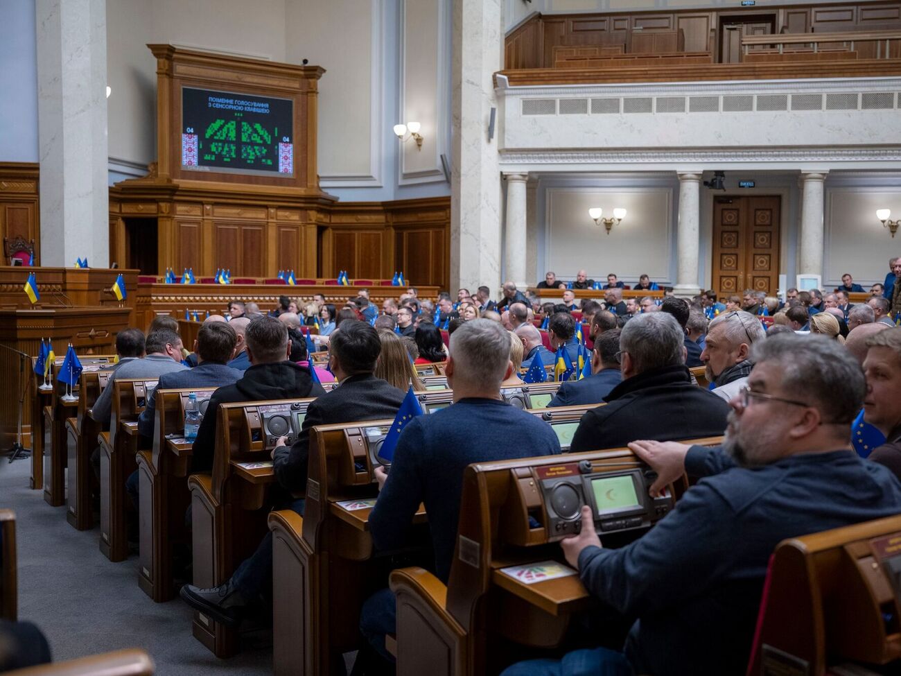 Проект закона №0242 поддержали 317 нардепов, отметил Железняк