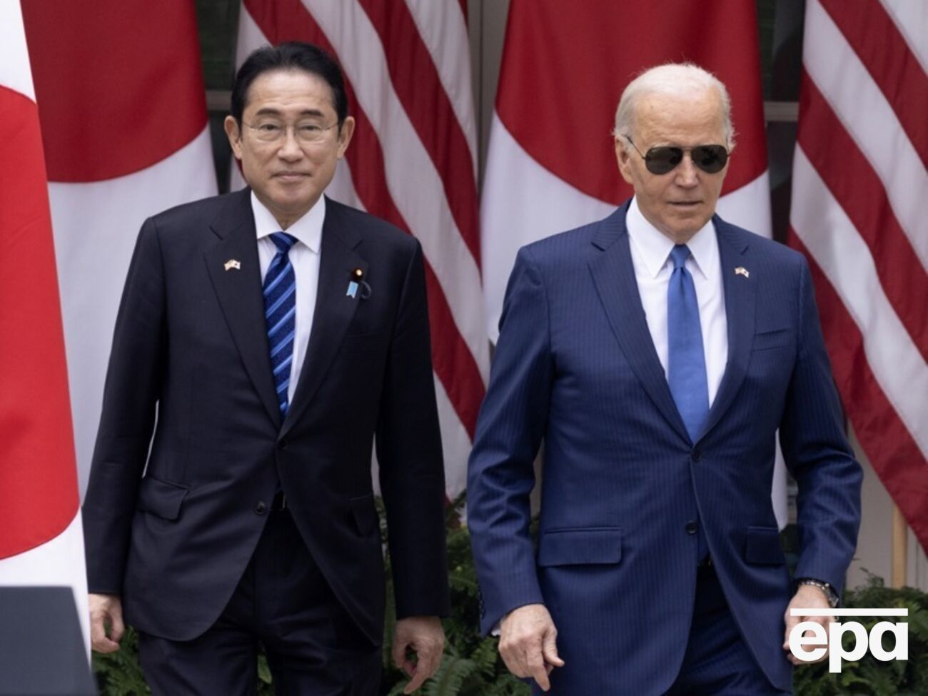 Кісіда і Байден висловилися про війну в Україні