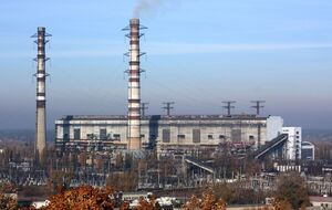 Турбинный цех Трипольской ТЭС полностью разрушен, заявили в "Центрэнерго"