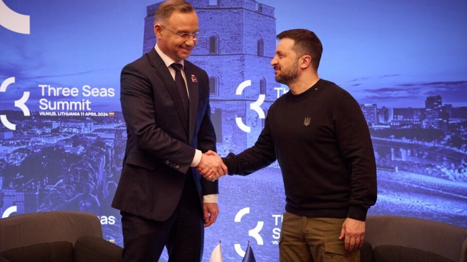 Зеленський на полях саміту "Тримор'я" у Вільнюсі провів зустріч із Дудою