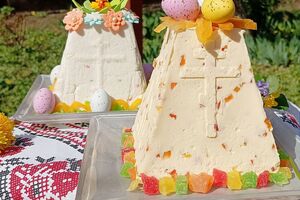 Творожная паска должна постоять в холодильнике 24 часа