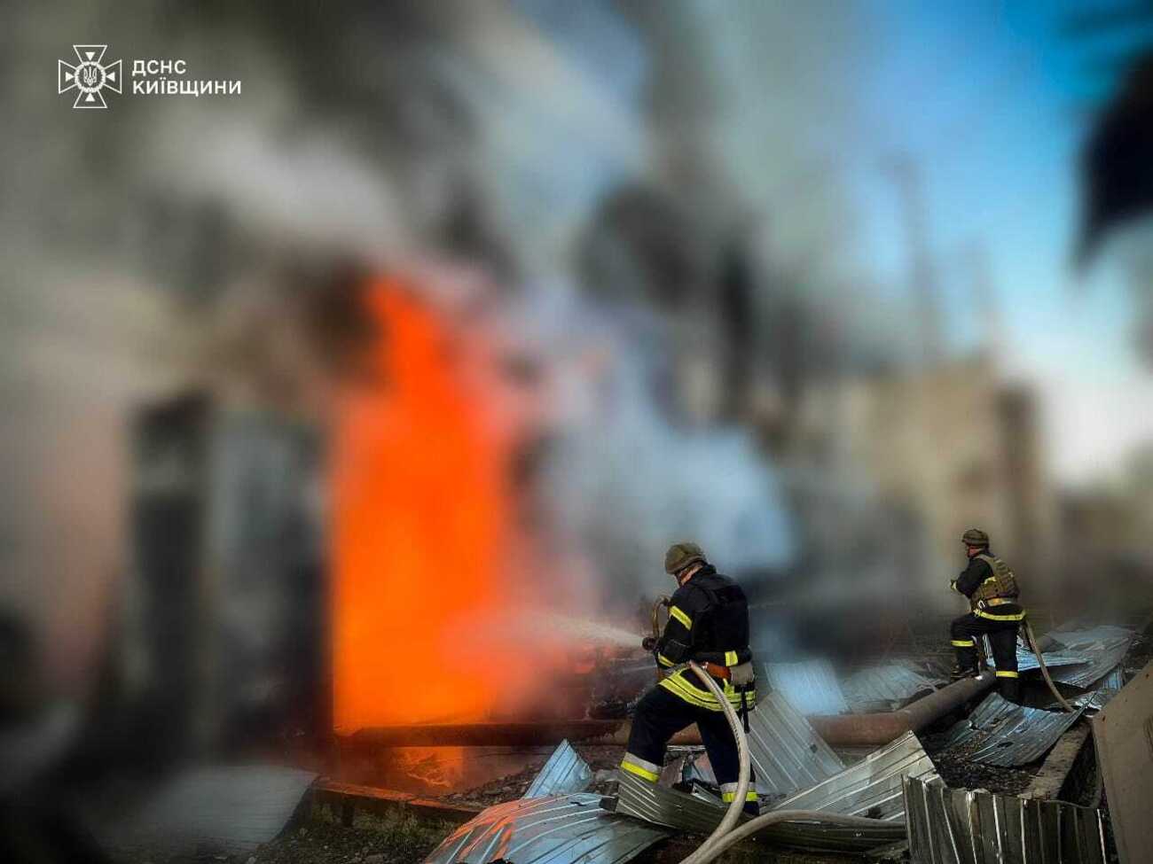 В ночь на 11 апреля оккупанты полностью разрушили Трипольскую ТЭС