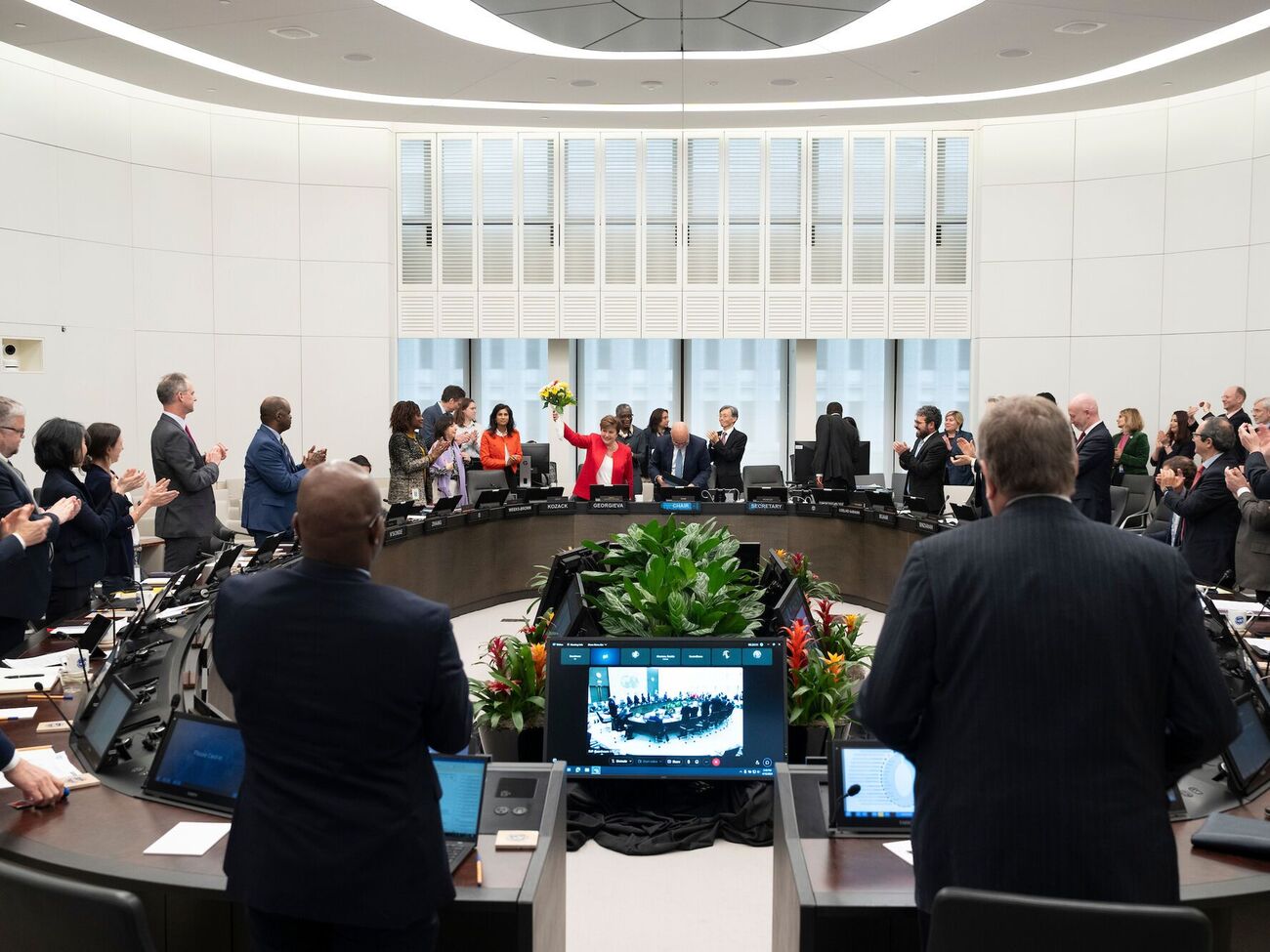 Георгиева возглавила МВФ в октябре 2019 года