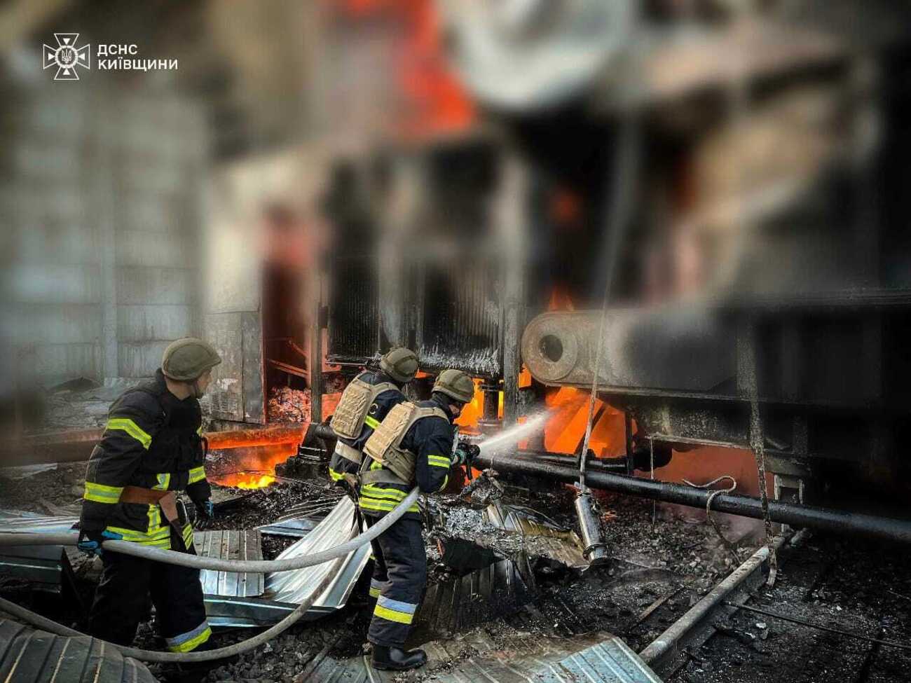 Окупанти вночі 11 квітня повністю зруйнували найпотужнішу в Київській області Трипільську ТЕС