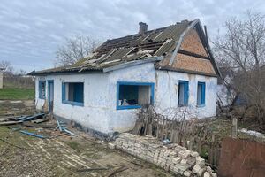 Вражеский снаряд сдетонировал рядом с домом пострадавшей