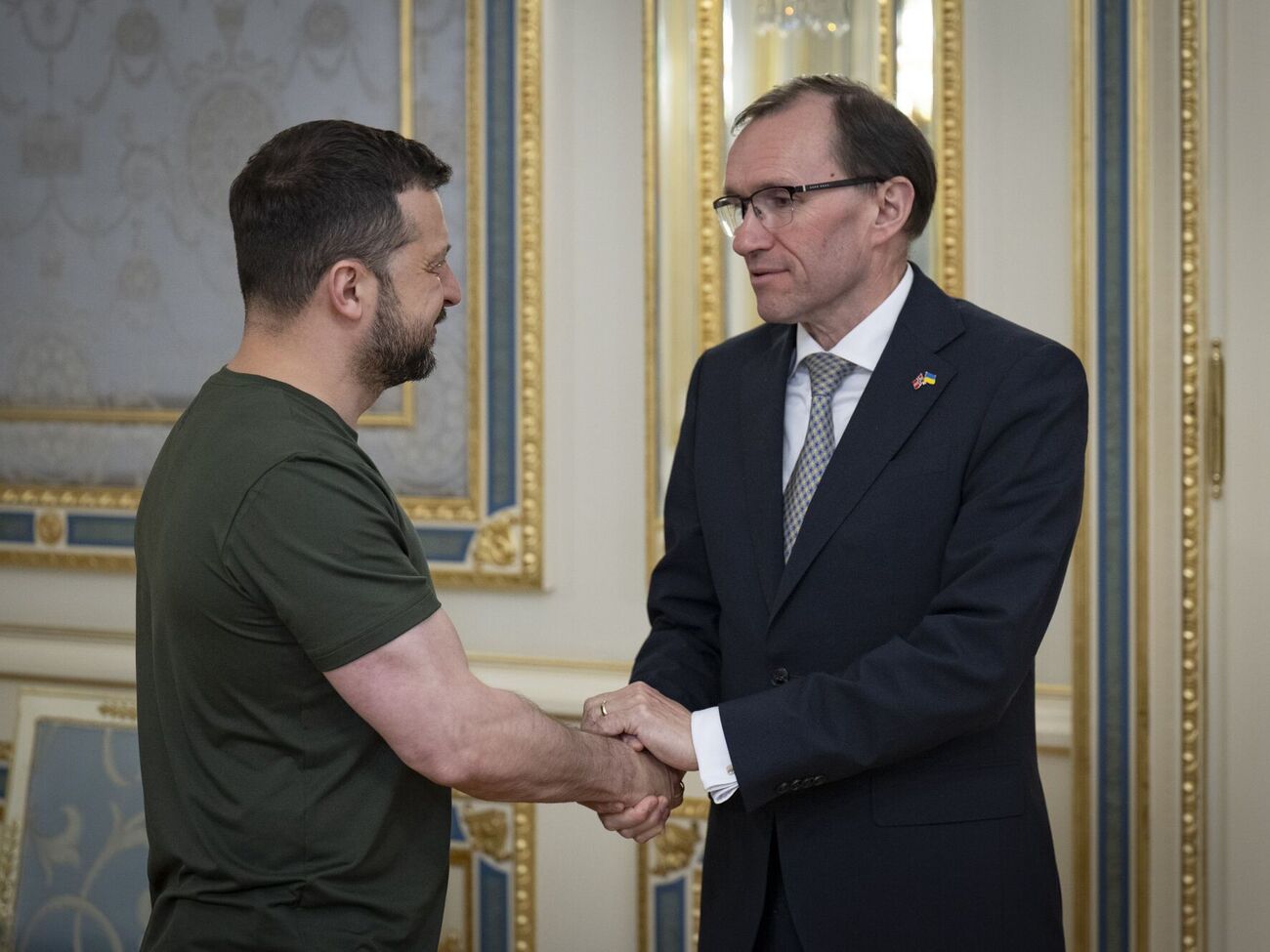 Эйде находится с визитом в Украине