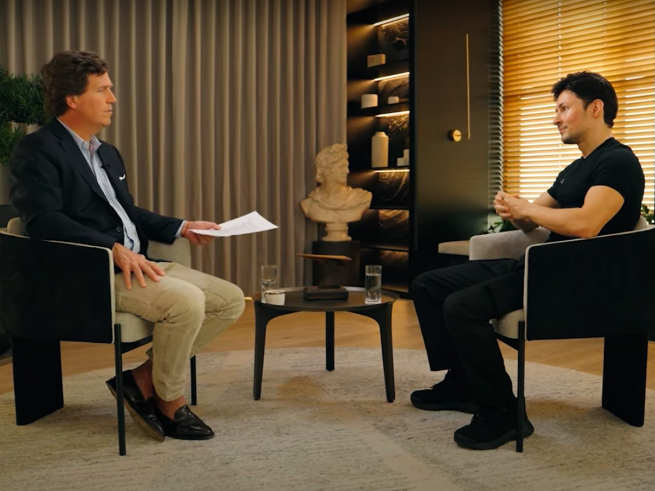 Дуров дав інтерв'ю Карлсону