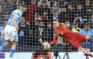 Лунин отразил два пенальти в поединке "Реала" против "Манчестер Сити"