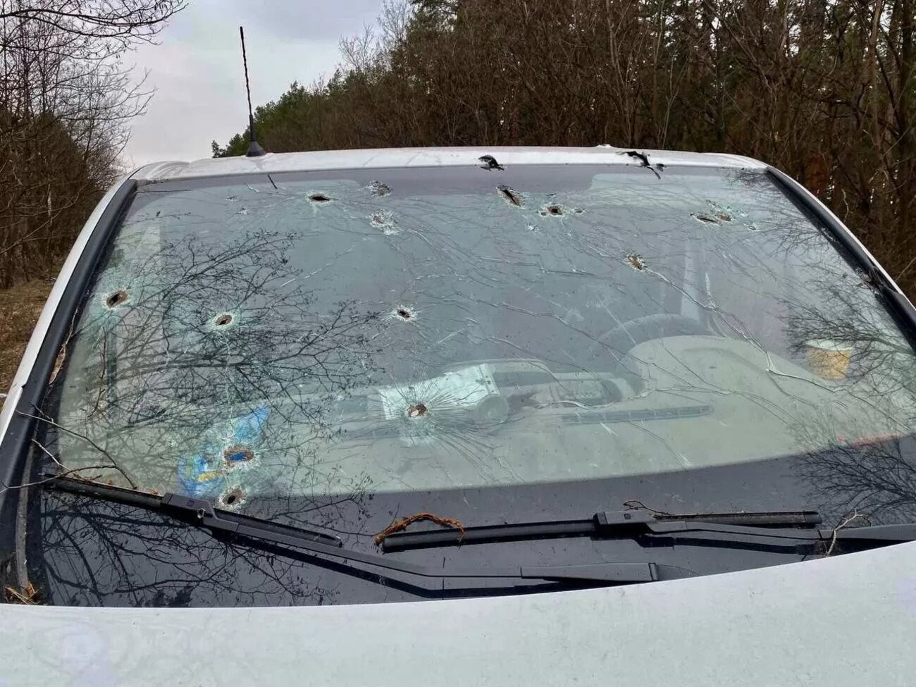 Засуджений разом з іншими окупантами розстріляв цивільний автомобіль поблизу Бучі, загинув водій, зазначили в СБУ