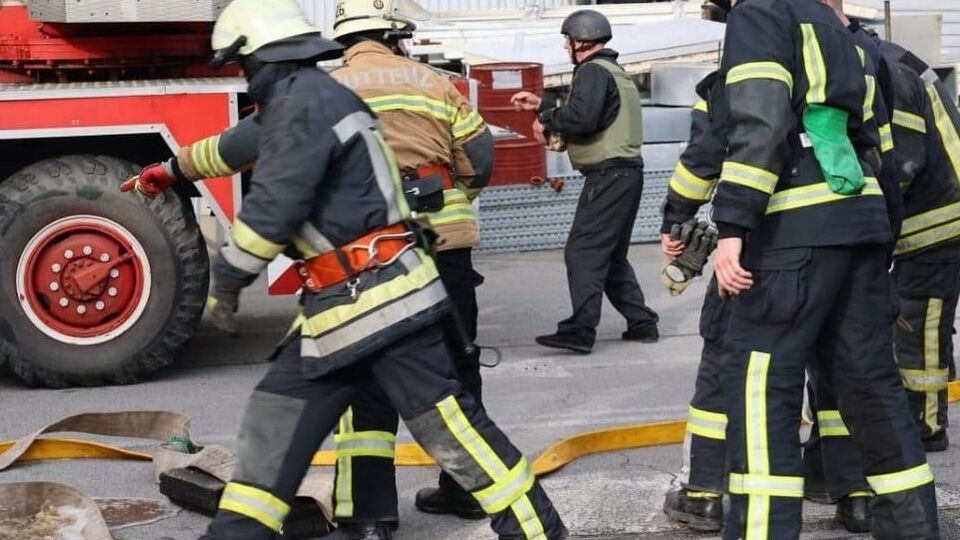 На місці ворожих ударів сталися пожежі