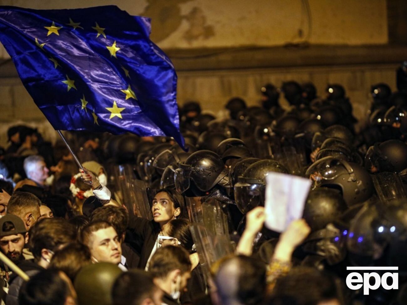 В Европарламенте обнародовали заявление по поводу событий в Грузии