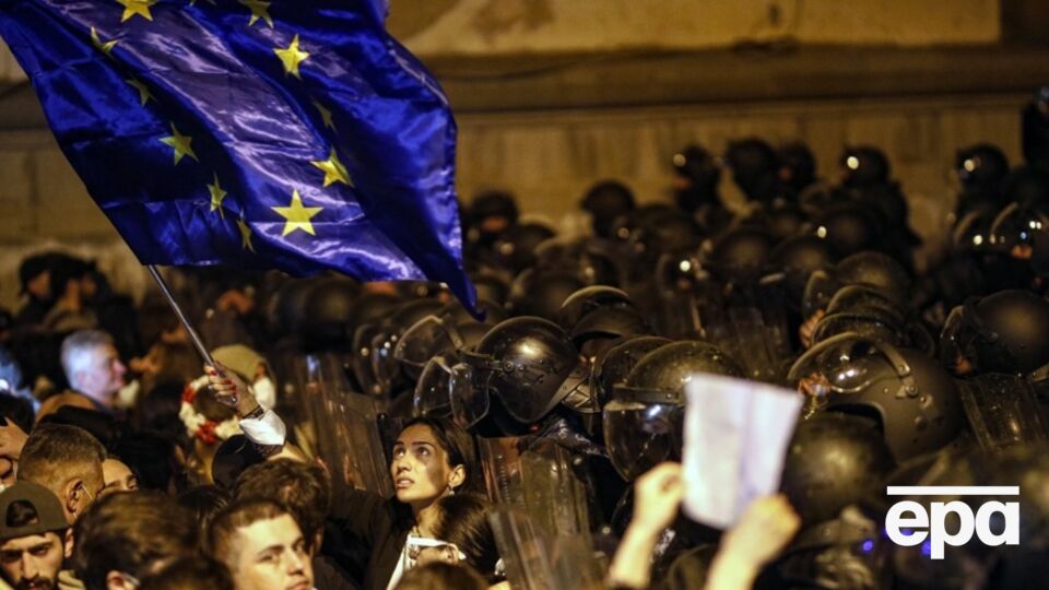 В Европарламенте обнародовали заявление по поводу событий в Грузии