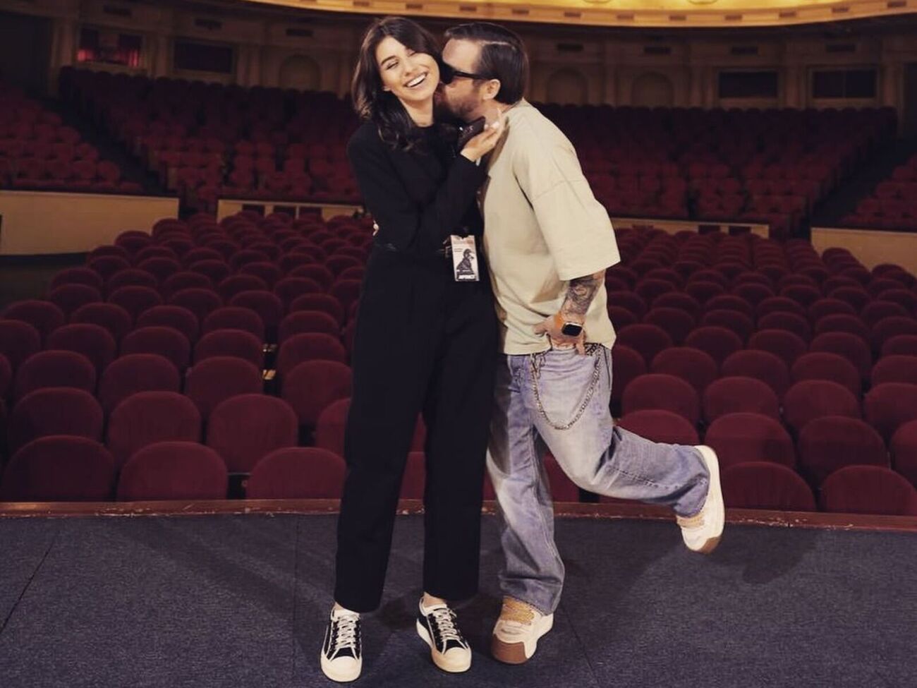 Танчинец в апреле разместил в сети первое совместное романтическое фото с Корецкой