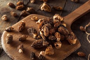 Перед приготовлением сморчки нужно размягчить