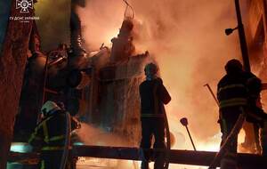 В Харьковской области горит газопровод в месте прорыва