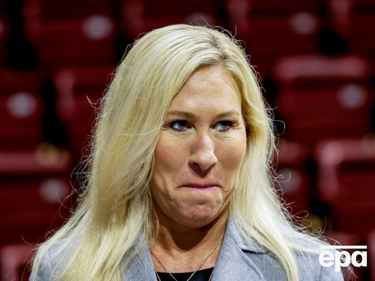 Грін (на фото) "неодноразово намагалася заблокувати допомогу Україні", наголосили в поправці Московіц і Ландсман