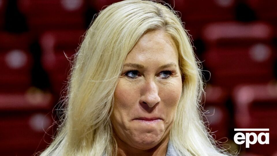 Грін (на фото) "неодноразово намагалася заблокувати допомогу Україні", наголосили в поправці Московіц і Ландсман