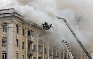 По будинку на Вокзальній площі у Дніпрі окупанти били ракетою Х-22, заявив Філатов