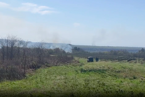 За даними ЗМІ, на землі вертоліт спалахнув