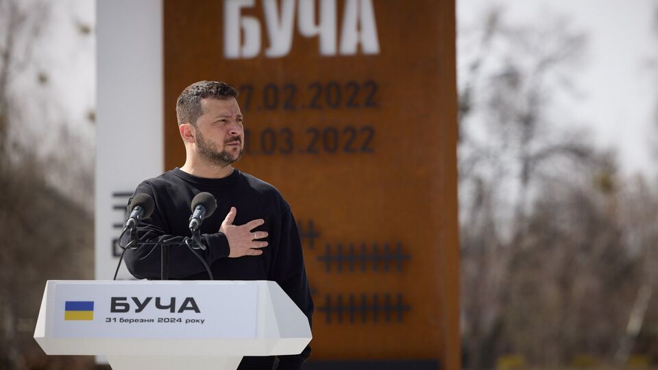 Зеленський наголосив на необхідності справедливих рішень щодо всіх зафіксованих на території України російських злочинів