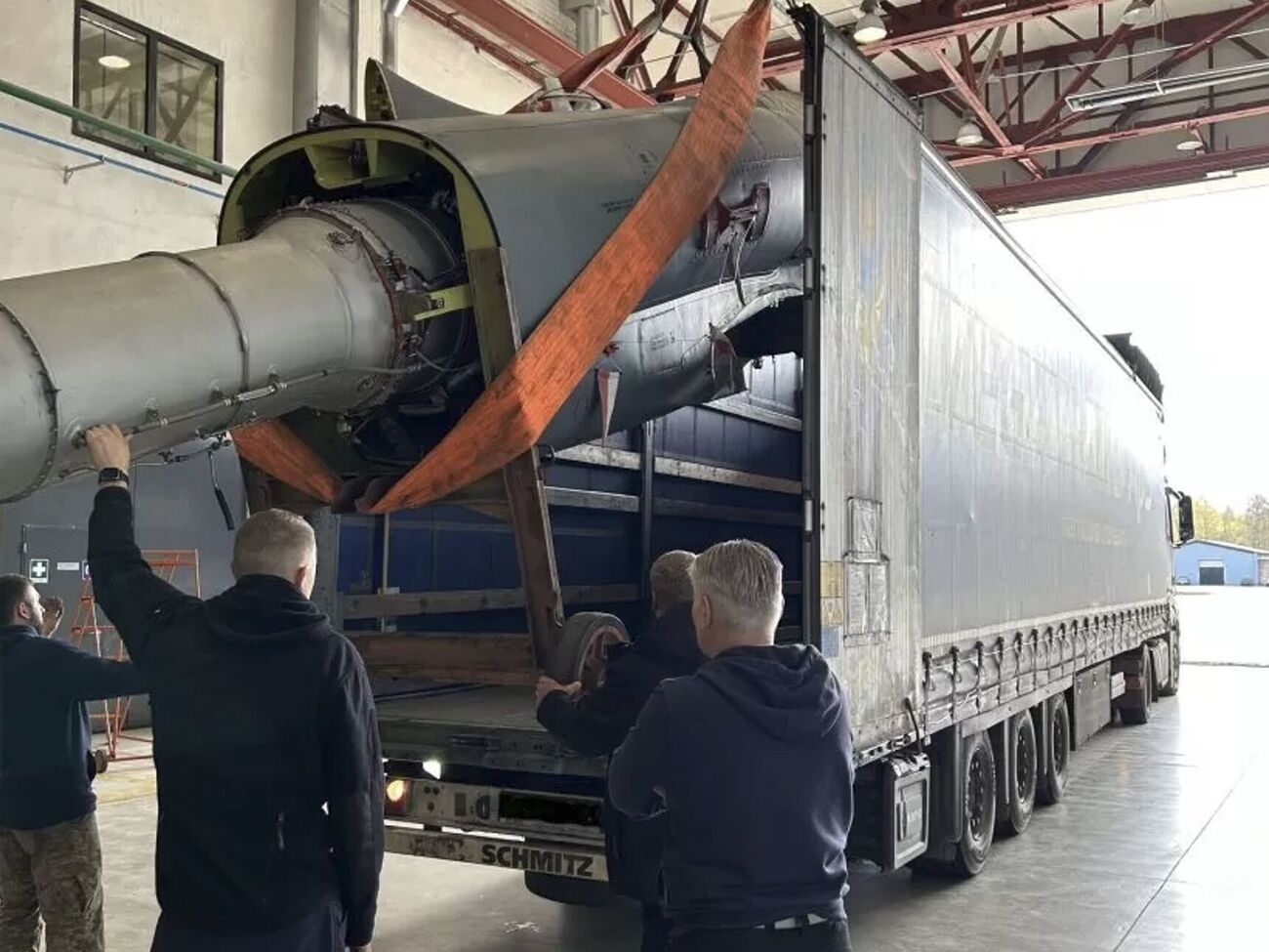 Самолет L-39ZA Albatros приехал в Украину в разобранном состоянии, отметили в минобороны Литвы