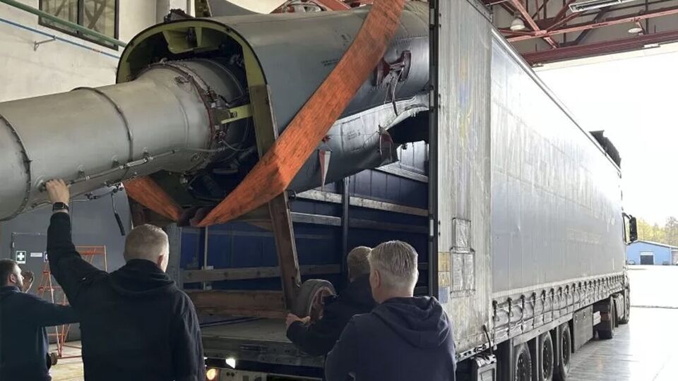 Літак L-39ZA Albatros приїхав в Україну в розібраному стані, зазначили в міноборони Литви