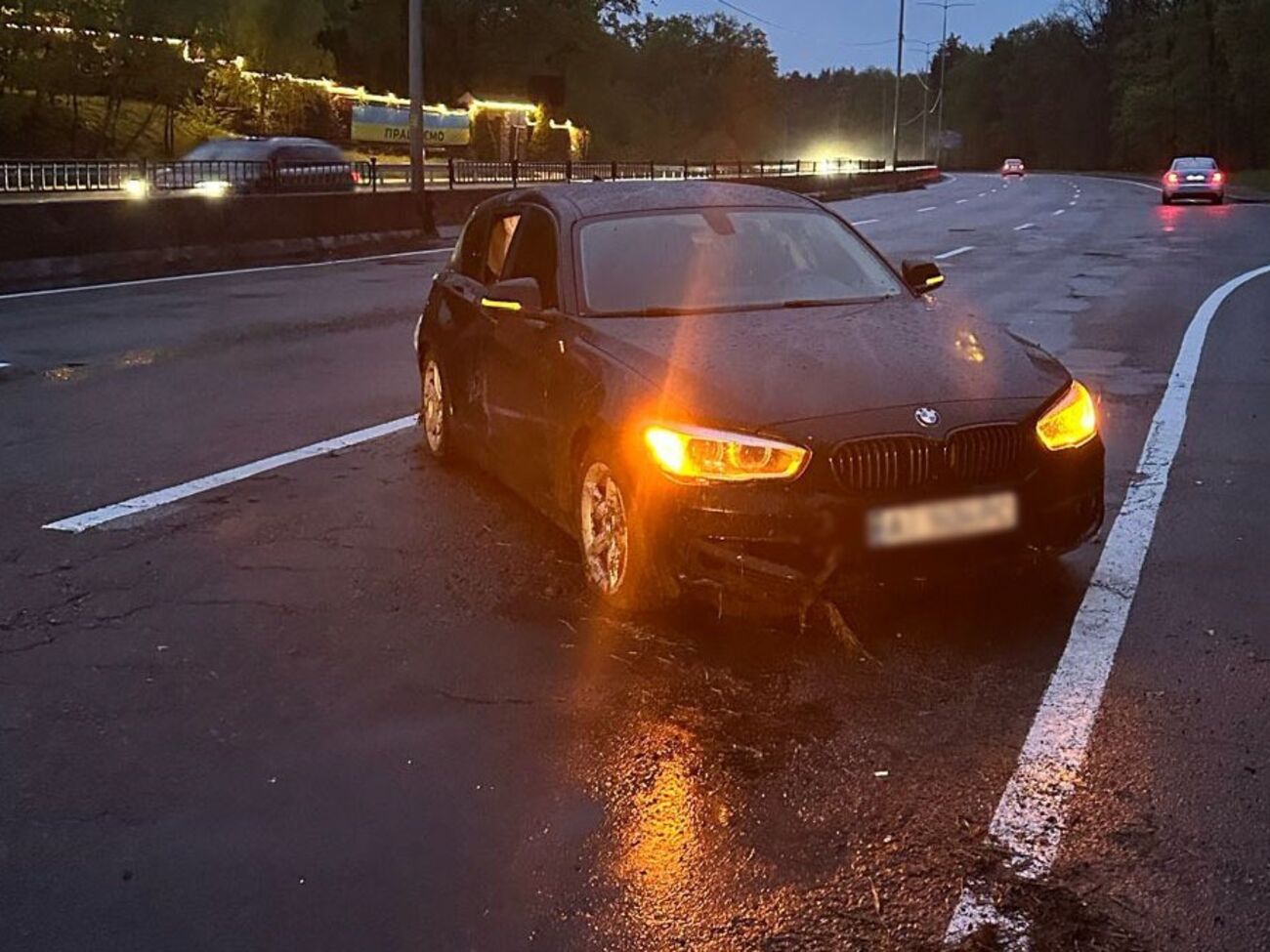 Аварія сталася увечері 21 квітня
