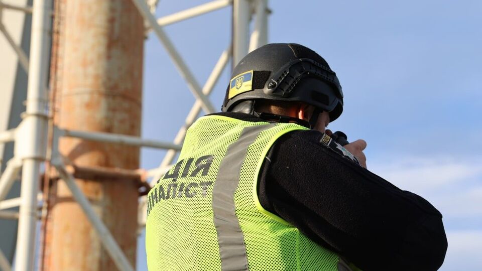 Унаслідок атаки РФ на телевежу в Харкові було частково пошкоджено її конструкцію, зазначили в Держспецзв'язку
