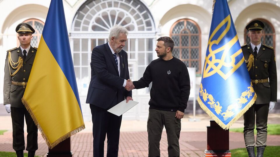 Зеленський прийняв вірчі грамоти від посла Польщі Ґузи