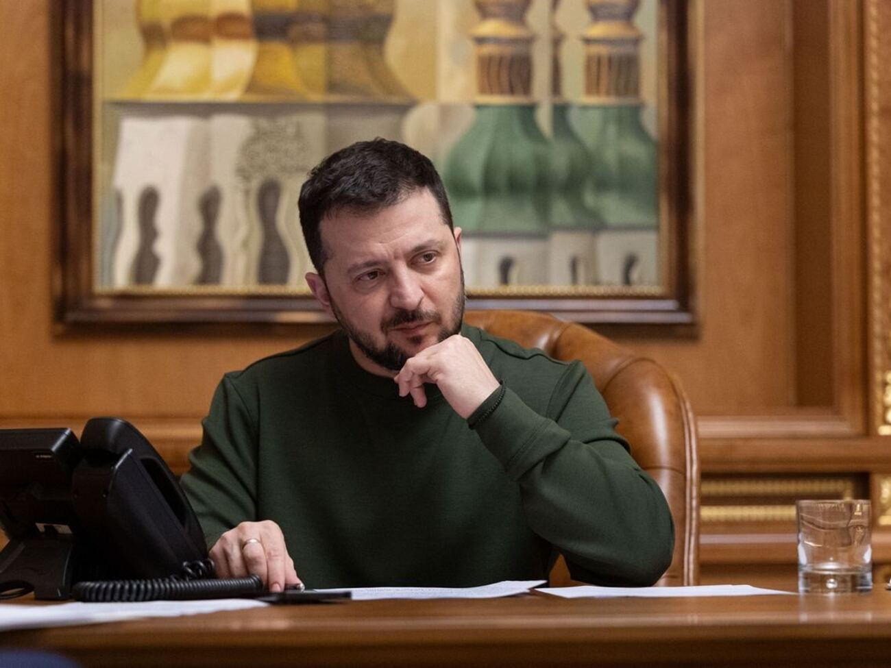 Зеленский поблагодарил британскую делегацию за последний пакет оборонной помощи Украине