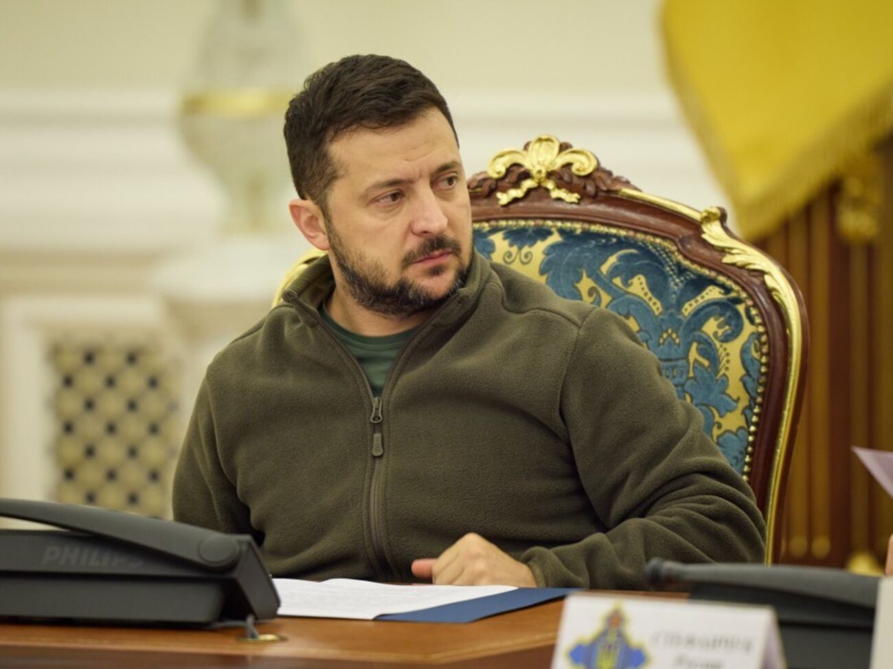 Зеленский провел заседание ставки верховного главнокомандующего