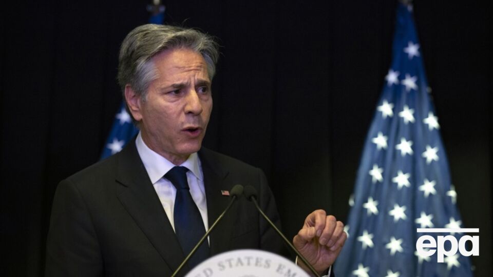 Блинкен: России будет сложно продолжать наступление на Украину без поддержки Китая
