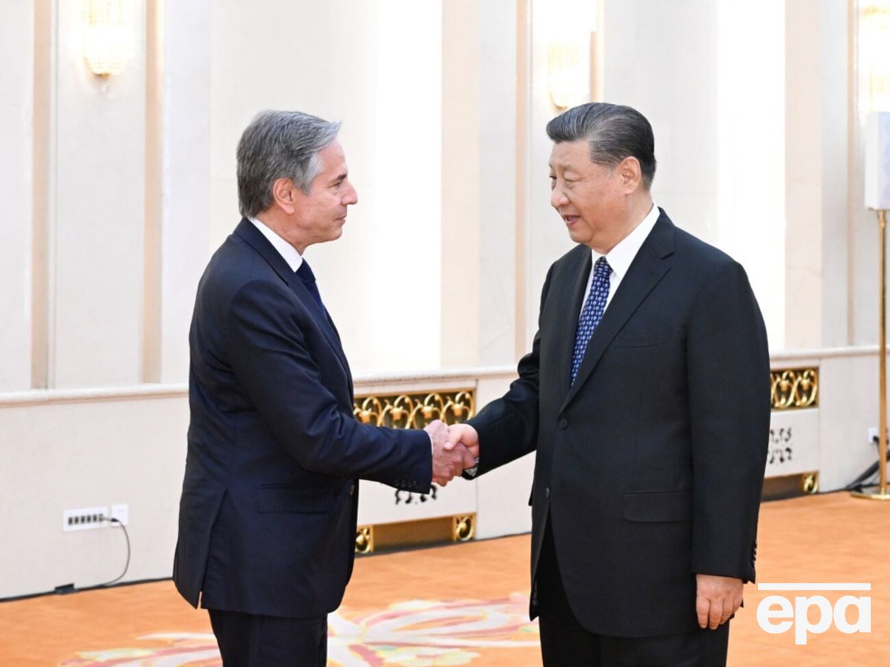 Блинкен встретился с главой КНР
