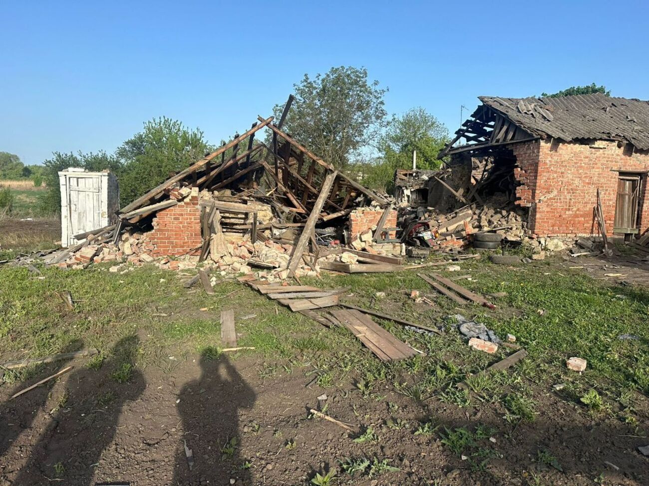 В Часовоярской общине повреждены шесть частных домов и три многоэтажки
