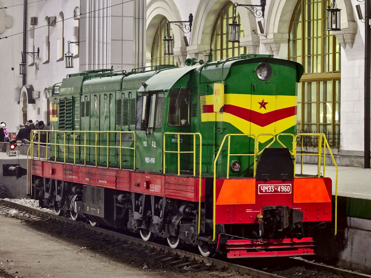 У Владикавказі невідомі спалили тепловоз ЧМЕ-3, заявили в ГУР