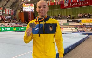 Верняев отпраздновал командное украинское золото чемпионата Европы по спортивной гимнастике