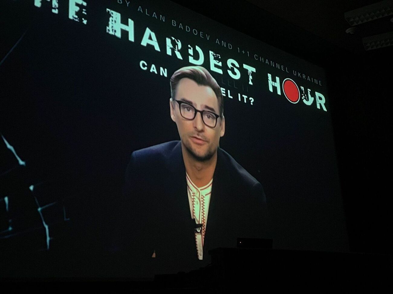 Бадоєв: Цей фільм – свідчення того, що сьогодні ніхто не застрахований від війни