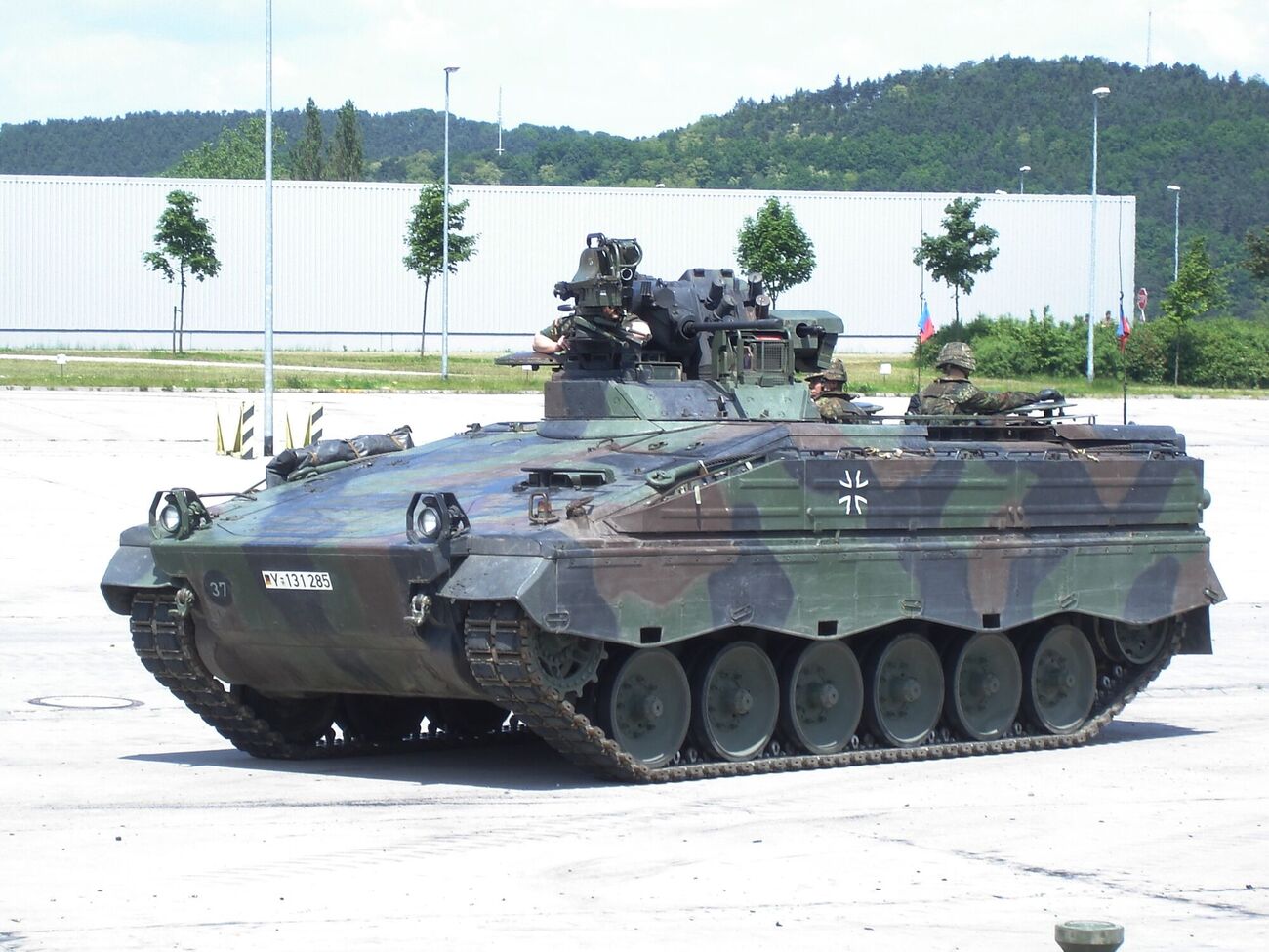 По данным бундесвера, в Украину прибыли еще 10 БМП Marder