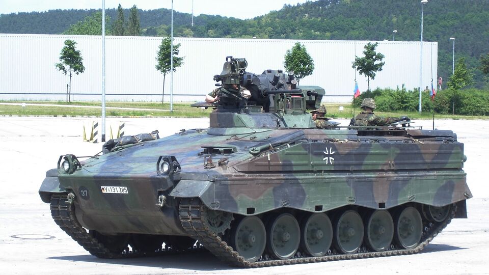 По данным бундесвера, в Украину прибыли еще 10 БМП Marder