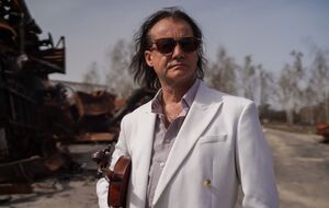 Попадюк посвятил свое выступление годовщине освобождения Бучи, Гостомеля и Ирпеня