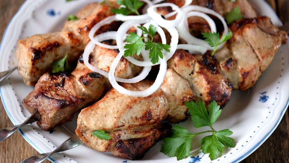 Шашлик вийде м'якшим, якщо додати до нього гарбуз