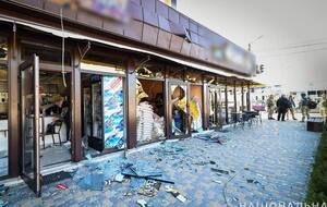 Нацполіція показала наслідки п'яти прильотів по Запоріжжю