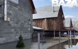 В Орске затопило улицы