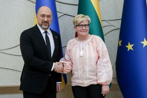 Шмигаль провів зустріч із Шимоніте у Вільнюсі