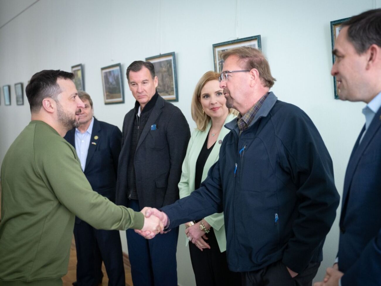 Важно, что партнеры видят лично, что происходит в Украине, отметил Зеленский после встречи с делегацией Конгресса США