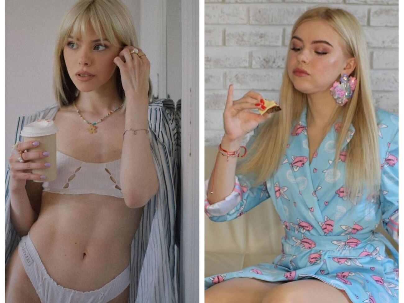 24-летняя Кондратенко не стала уточнять, как именно она постройнела и сколько лишних килограммов сбросила.