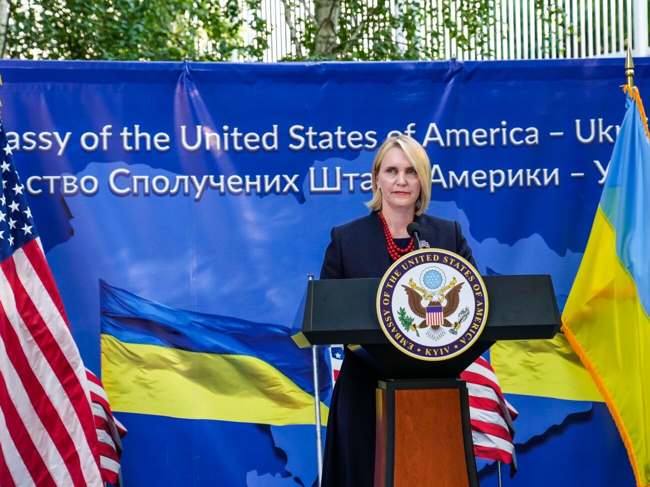 Брінк згадала про вбиту росіянами в Куп'янську жінку