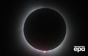 В Северной Америке наблюдалось солнечное затмение