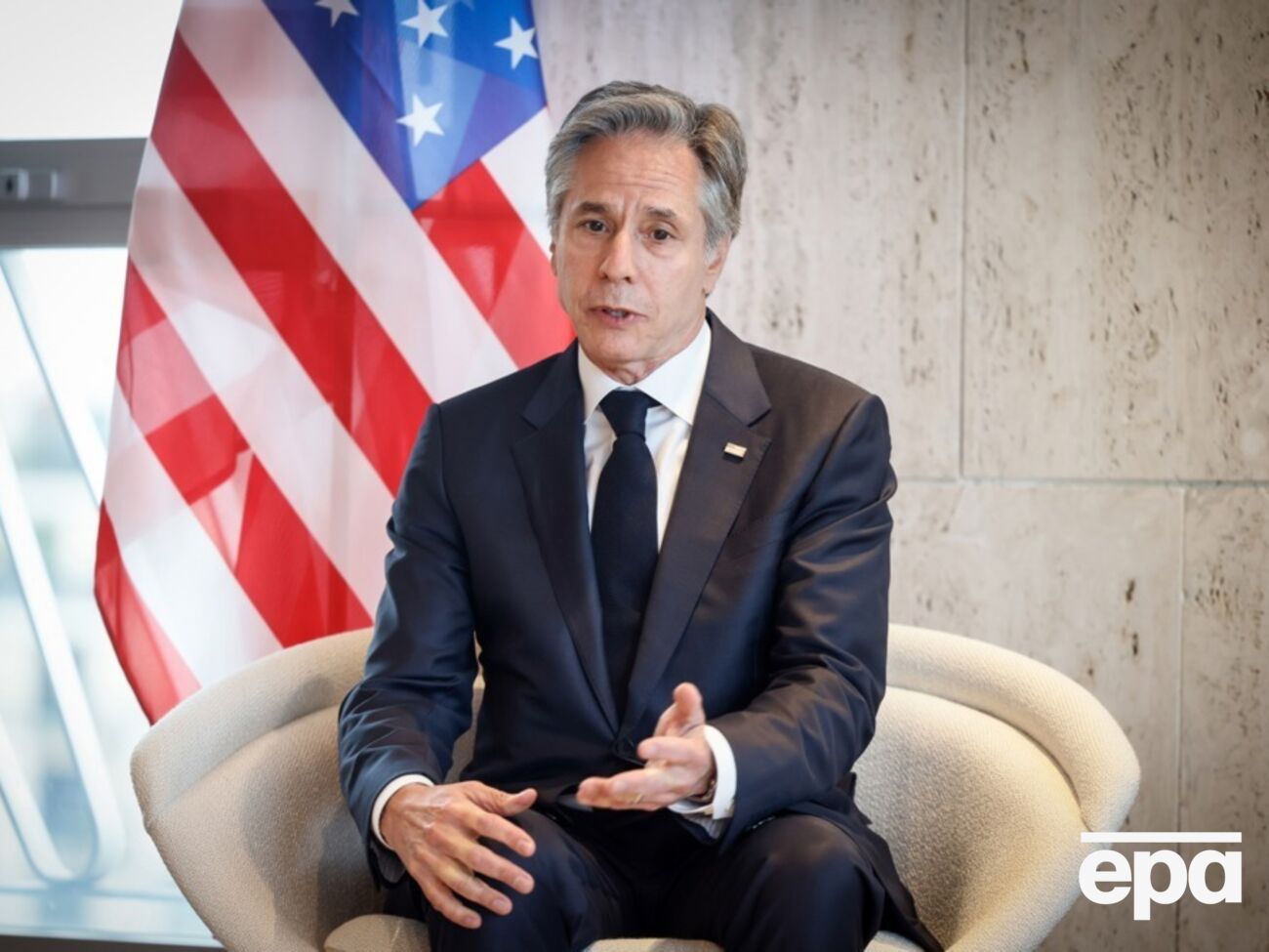 Блінкен на зустрічах із союзниками й партнерами в усьому світі говорив про необхідність стежити за співпрацею Китаю з Росією